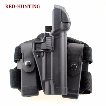 Tactical Right Hand Holster Thigh Belt Loop Level 3 Lock Leg Platform Pistol Gun Holster for 1911
Tactical Right Hand Holster Thigh Belt Loop Level 3 Lock Leg Platform Pistol Gun Holster for 1911