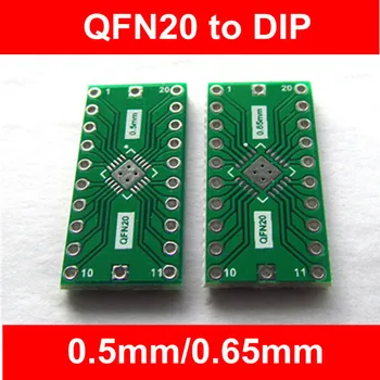 QFN20 turn DIP20 DIP switch adapter plate 0.5mm 0.65mm LFCSP20 
QFN20 turn DIP20 DIP switch adapter plate 0.5mm 0.65mm LFCSP20