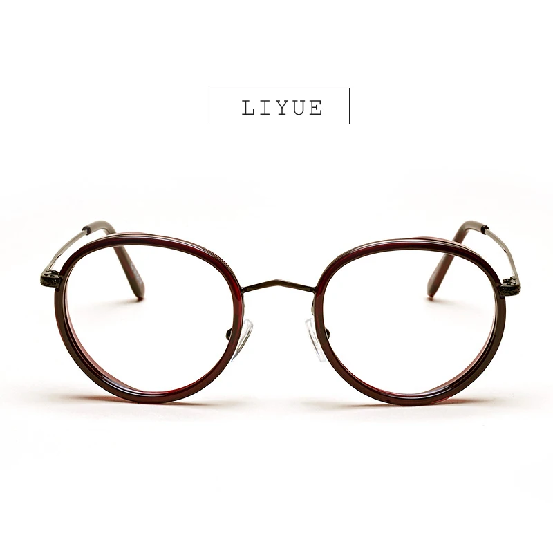 LIYUE Brand eyeglasses women Eye glasses men girl's glasses frames eyewear Metal Round spectacles Prescription eyewear Glasses
LIYUE Brand eyeglasses women Eye glasses men girl's glasses frames eyewear Metal Round spectacles Prescription eyewear Glasses