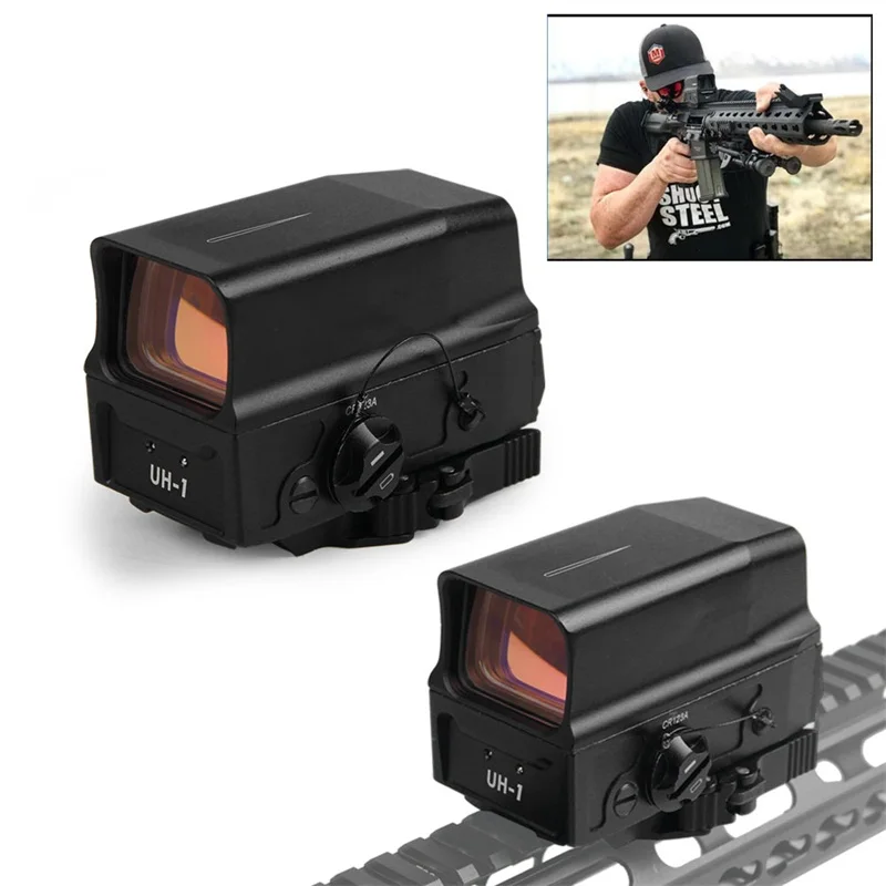 UH-1 Red Dot Sight QD Quick Detach Holographic Reflex Scope USB Charger Cable fit 20MM Rail Mount
UH-1 Red Dot Sight QD Quick Detach Holographic Reflex Scope USB Charger Cable fit 20MM Rail Mount