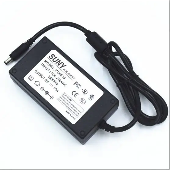 Free shipping 5V 10A 50W AC/DC adapter 5 V /10 A DC regulated 5V 10A power adapter CE certification switching power adapter
Free shipping 5V 10A 50W AC/DC adapter 5 V /10 A DC regulated 5V 10A power adapter CE certification switching power adapter