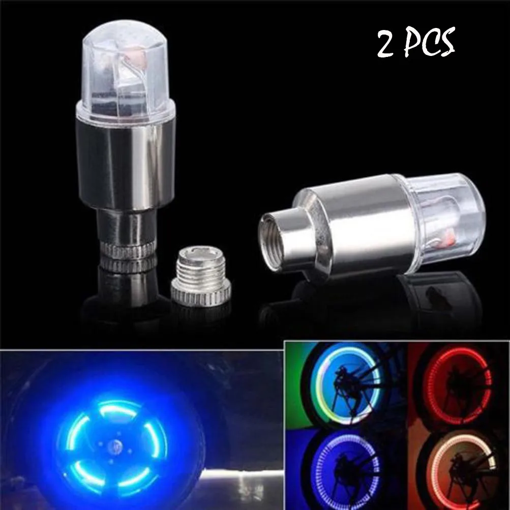 2pcs LED Tire Valve Stem Caps Neon Light Auto Accessories Bike Bicycle Car Auto MTB Road Bike Wheel Light Back Lamp for Bicycle
2pcs LED Tire Valve Stem Caps Neon Light Auto Accessories Bike Bicycle Car Auto MTB Road Bike Wheel Light Back Lamp for Bicycle