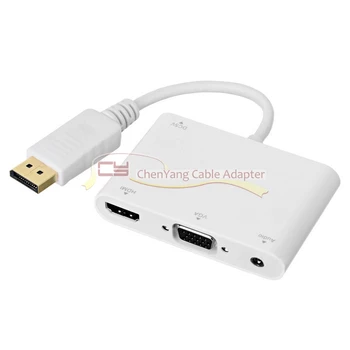10pcs/DP Displayport Source to VGA & HDMI HDTV & Audio & Charge Adapter 4 in1 for PC Laptop
10pcs/DP Displayport Source to VGA & HDMI HDTV & Audio & Charge Adapter 4 in1 for PC Laptop
