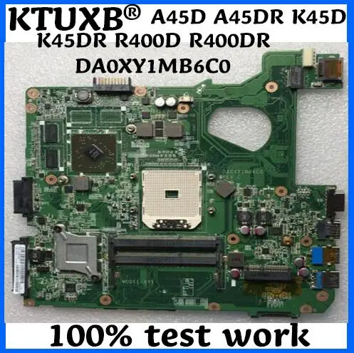 KTUXB DA0XY1MB6C0 for ASUS A45D A45DR K45D K45DR R400D R400DR Notebook Motherboard HD7470M 1G DDR3 100% Test Work Send CPU
KTUXB DA0XY1MB6C0 for ASUS A45D A45DR K45D K45DR R400D R400DR Notebook Motherboard HD7470M 1G DDR3 100% Test Work Send CPU