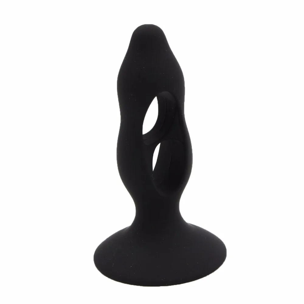Silicone Buttplug Anal Plug with Suction Cup Anus Prostate Massage Butt Plug Anal Beads Sex Toys for Woman Men Gay Erotic Toys