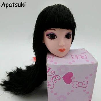 Black Long Hair Doll Head For 11.5" Doll 3D Real Eye Heads DIY Accessories For 1/6 BJD Doll House Doll Accessories
Black Long Hair Doll Head For 11.5" Doll 3D Real Eye Heads DIY Accessories For 1/6 BJD Doll House Doll Accessories