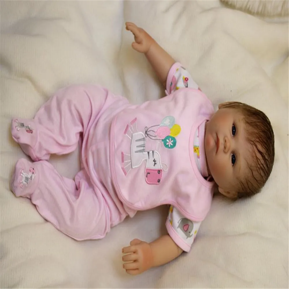 SanyDoll 20 inch 50 cm Silicone baby reborn dolls, Lovely doll, pink dress, beautiful doll, birthday gift, Christmas gift
SanyDoll 20 inch 50 cm Silicone baby reborn dolls, Lovely doll, pink dress, beautiful doll, birthday gift, Christmas gift