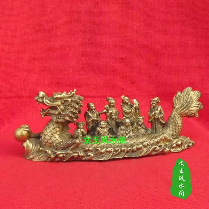 Boat eight copper ornaments shenzichen urged officials in the Dragon Boat The Eight Immortals Crossing the Sea Li L
Boat eight copper ornaments shenzichen urged officials in the Dragon Boat The Eight Immortals Crossing the Sea Li L