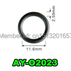 free shipping 200pieces good quality fuel injector o ring 11.6*2.59mm rubber seals for fuel injector repair kit (AY-O2023) 
free shipping 200pieces good quality fuel injector o ring 11.6*2.59mm rubber seals for fuel injector repair kit (AY-O2023)