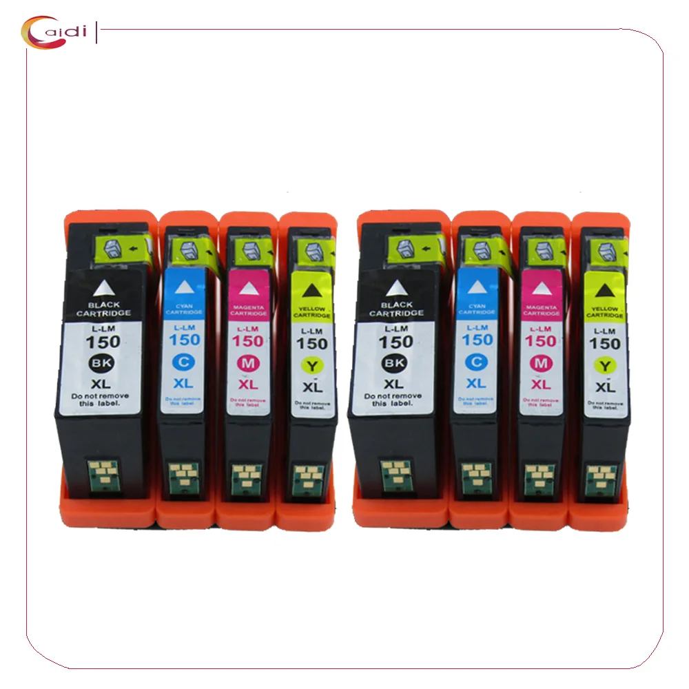 Compatible Ink Cartridge Lexmark 150XL Set of 8 pack for Lexmark Pro715, Pro915, S315, S415 & S515 Printers
Compatible Ink Cartridge Lexmark 150XL Set of 8 pack for Lexmark Pro715, Pro915, S315, S415 & S515 Printers