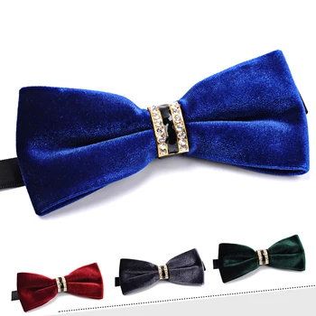 2017 New High Quality Bow Tie for Men Fashion Casual Velvet Butterfly Ties Luxury Men's Bowtie Bridegroom Wedding Party Cravat
2017 New High Quality Bow Tie for Men Fashion Casual Velvet Butterfly Ties Luxury Men's Bowtie Bridegroom Wedding Party Cravat