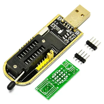 ShenzhenMaker USB Programmer CH341A Series Burner Chip 24 EEPROM BIOS Writer 25 SPI Flash AE1185
ShenzhenMaker USB Programmer CH341A Series Burner Chip 24 EEPROM BIOS Writer 25 SPI Flash AE1185