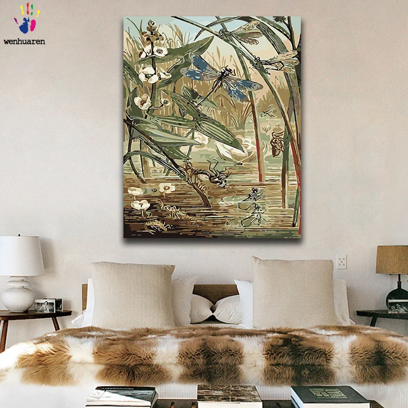 Diy paint by numbers picture coloring by numbers with kits Dragonfly Lotus Living room decorative hanging pictures Handmade
Diy paint by numbers picture coloring by numbers with kits Dragonfly Lotus Living room decorative hanging pictures Handmade