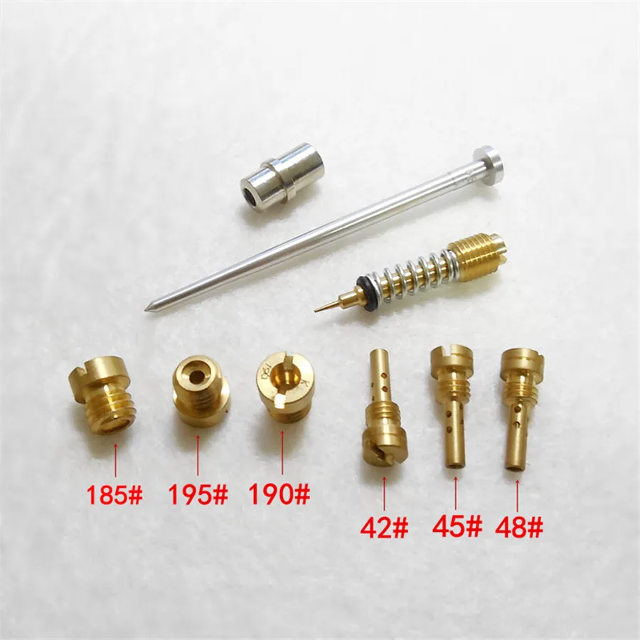 1set Carburetor Repair Kit For Harley-883 (CV Type) Carburetor With Main jet 185-190-195 pilot jet 42-45-48
1set Carburetor Repair Kit For Harley-883 (CV Type) Carburetor With Main jet 185-190-195 pilot jet 42-45-48