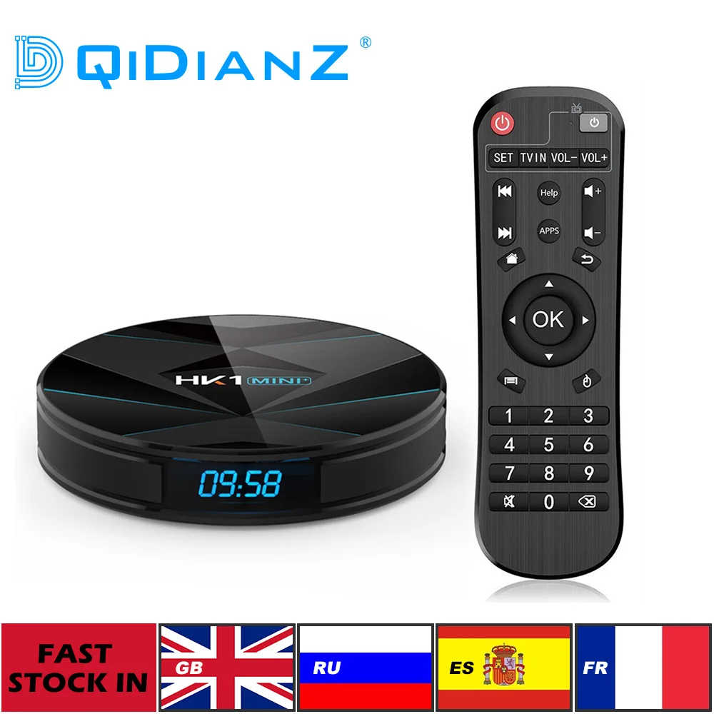 DQiDianZ Android 9.0 SMART TV BOX HK1MINI PLUS Rockchip RK3318 Quad Core 4GB RAM 64GB Google Player 2.4&5G Set top box Dual Wifi
DQiDianZ Android 9.0 SMART TV BOX HK1MINI PLUS Rockchip RK3318 Quad Core 4GB RAM 64GB Google Player 2.4&5G Set top box Dual Wifi