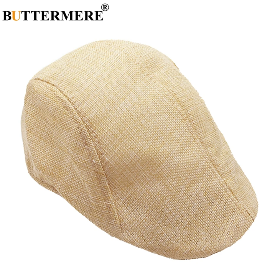 BUTTERMERE Mens Beige Flat Caps Berets Linen Casual Classic Summer Ivy Cap Driving Vintage Spring England Style Duckbill Hats
BUTTERMERE Mens Beige Flat Caps Berets Linen Casual Classic Summer Ivy Cap Driving Vintage Spring England Style Duckbill Hats