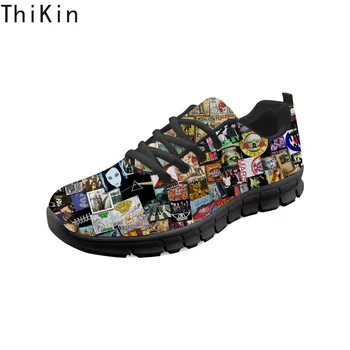 THIKIN Fashion CD Album Covers Printing Vintage Running Shoes for Women Flats Female Sneakers for Girls Comfortable Gym Mesh
THIKIN Fashion CD Album Covers Printing Vintage Running Shoes for Women Flats Female Sneakers for Girls Comfortable Gym Mesh