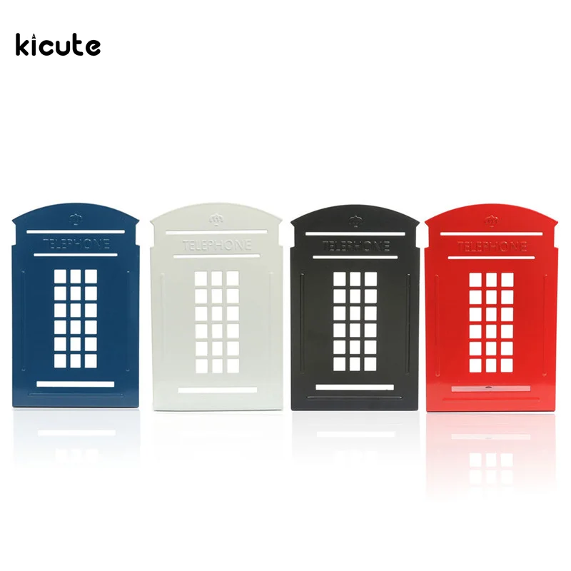 One Pair Retro London Telephone Anti Skid Metal Bookends Shelf Holder Home Stationery Portable Library School Office Supply
One Pair Retro London Telephone Anti Skid Metal Bookends Shelf Holder Home Stationery Portable Library School Office Supply
