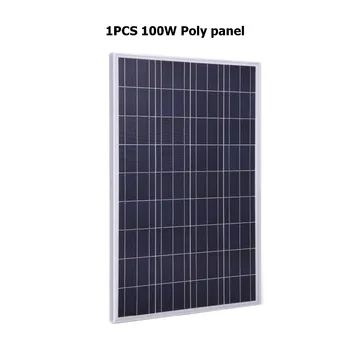 100w Solar Panel 1PCS 2PCS 3PCS 4PCS polycrystalline solar system Photovoltaic solar panel 12v battery/yacht/RV/car/boat
100w Solar Panel 1PCS 2PCS 3PCS 4PCS polycrystalline solar system Photovoltaic solar panel 12v battery/yacht/RV/car/boat
