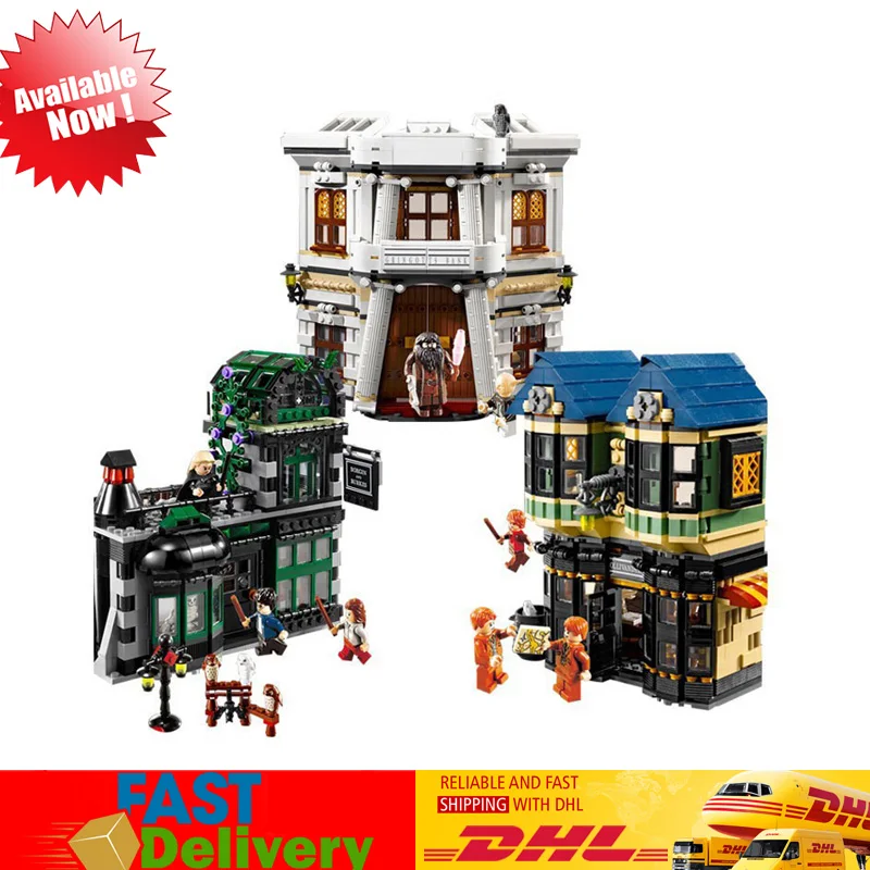 2018 LEPIN 16012 2025pcs Movie Series The Diagon Alley Set Building Blocks Bricks Educational Toys for Children Clone 10217
2018 LEPIN 16012 2025pcs Movie Series The Diagon Alley Set Building Blocks Bricks Educational Toys for Children Clone 10217