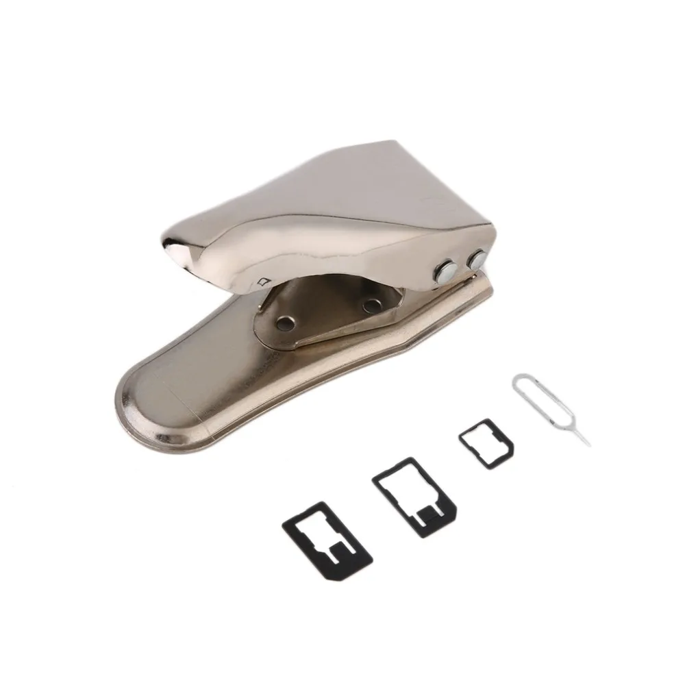 Universal Stainless Steel Dual Sim Card Cutter Micro And Nano Cutting for various kinds of phones For iPhone for Samsung
Universal Stainless Steel Dual Sim Card Cutter Micro And Nano Cutting for various kinds of phones For iPhone for Samsung