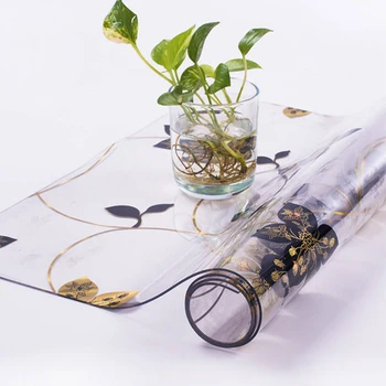 HAZY 1.5mm PVC Tablecloth Waterproof Rectangle Transparent Flower Table Cover with Kitchen Pattern Protector Dining Table
HAZY 1.5mm PVC Tablecloth Waterproof Rectangle Transparent Flower Table Cover with Kitchen Pattern Protector Dining Table