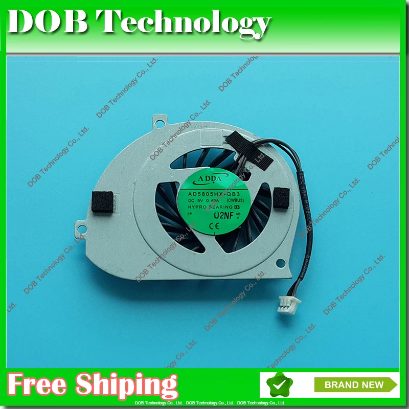 New laptop cpu cooling fan for Toshiba Satellite T130 T131 T132 T133 T135D T135 AD5805HX-QB3 KSB0405HA-9E73 CWBU3
New laptop cpu cooling fan for Toshiba Satellite T130 T131 T132 T133 T135D T135 AD5805HX-QB3 KSB0405HA-9E73 CWBU3