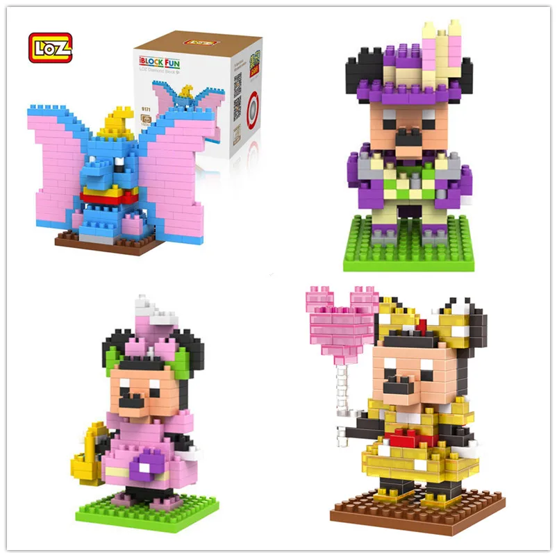 LOZ mini Block Edition Mickey Minnie Mouse Mini 3D Figure Diamond Blocks Kids Intelligence Model Building Toys Birthday Gift
LOZ mini Block Edition Mickey Minnie Mouse Mini 3D Figure Diamond Blocks Kids Intelligence Model Building Toys Birthday Gift