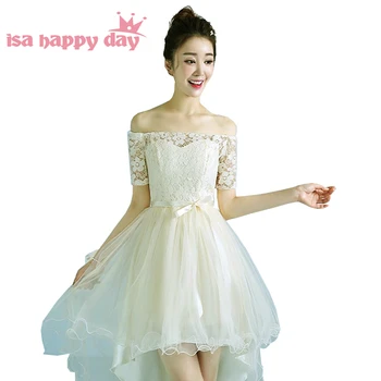 new arrivals 2020 girls sweetheart short front long back dresses modest corset tulle bridesmaid dress for weddings H4300
new arrivals 2020 girls sweetheart short front long back dresses modest corset tulle bridesmaid dress for weddings H4300