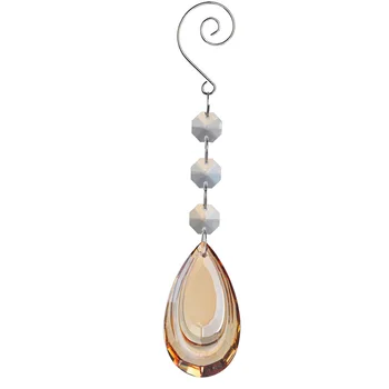 H&D Champagne Lamp Prisms Parts WaterDrop Shape Chandelier Glass Crystals Hanging Drops Pendants 63mm Pack of 5
H&D Champagne Lamp Prisms Parts WaterDrop Shape Chandelier Glass Crystals Hanging Drops Pendants 63mm Pack of 5