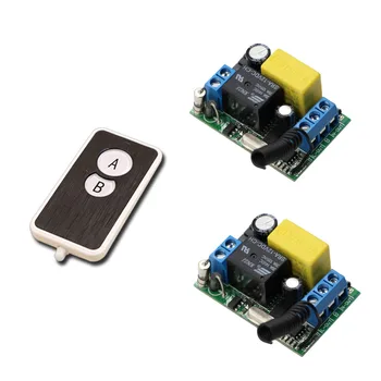 AC 220V 1CH Wireless Remote Control Switch Relay Module Remote Control 2 Receiver & Transmitter Bedroom Ceiling Lights Lamps
AC 220V 1CH Wireless Remote Control Switch Relay Module Remote Control 2 Receiver & Transmitter Bedroom Ceiling Lights Lamps