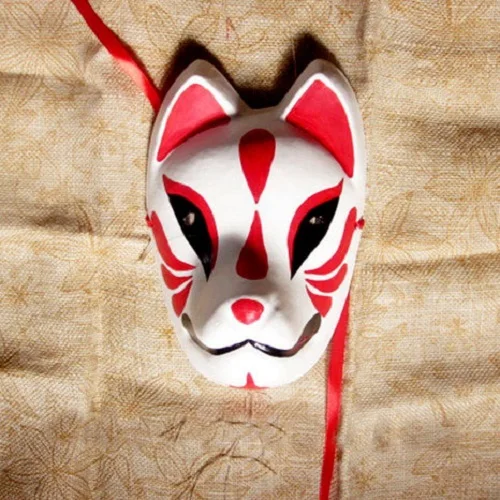 Full Face Hand-Painted Japanese Fox Mask Kitsune Kamisama Kiss Nanami Momozono Cosplay Masquerade for Party Halloween
Full Face Hand-Painted Japanese Fox Mask Kitsune Kamisama Kiss Nanami Momozono Cosplay Masquerade for Party Halloween