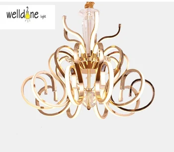 New Modern LED Pendant Light Creative Style Home Decoration Avize Dimmable Acrylic Hanging Lamp with Butterfly Lustre 65cm 75W
New Modern LED Pendant Light Creative Style Home Decoration Avize Dimmable Acrylic Hanging Lamp with Butterfly Lustre 65cm 75W