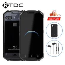 Original AGM X2 IP68 Waterproof Mobile Phone 5.5"FHD 6GB RAM 64/128GB ROM Qualcomm MSM8976SG Octa Core Dual 12MP CAM 6000mAh NFC(China)