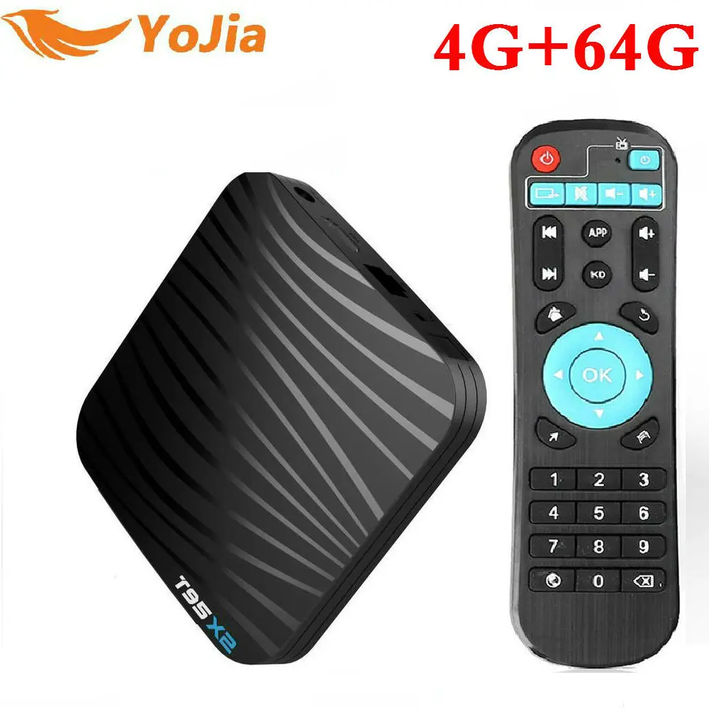 2019 4K Smart TV Box Android 8.1 T95X2 Amlogic S905X2 Set top Box 4GB RAM 64GB ROM QuadCore T95 X2 PK x96max T95Q Media Player
2019 4K Smart TV Box Android 8.1 T95X2 Amlogic S905X2 Set top Box 4GB RAM 64GB ROM QuadCore T95 X2 PK x96max T95Q Media Player