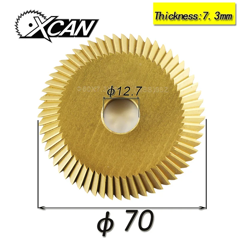 key cutting machine blade 100 tooth for wenxing 268A power tools Single side circular saw blade Titanium 70*12.7*7.3mm
key cutting machine blade 100 tooth for wenxing 268A power tools Single side circular saw blade Titanium 70*12.7*7.3mm