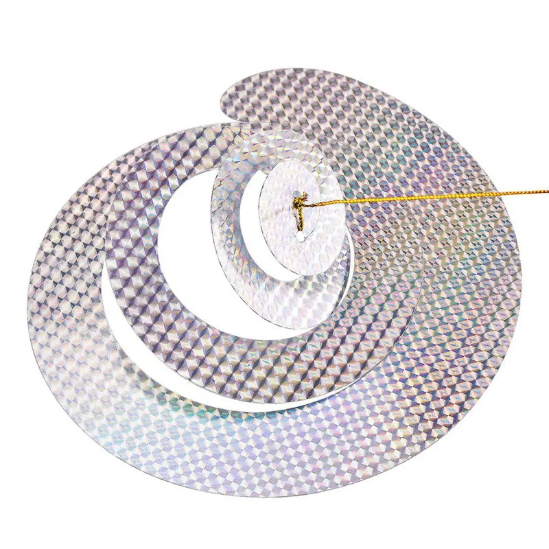 New 5PCS Revolving Bird Repeller Spiral Rods Effective Hanging Birds Repellant for Patio Garden House Drop Shipping
New 5PCS Revolving Bird Repeller Spiral Rods Effective Hanging Birds Repellant for Patio Garden House Drop Shipping