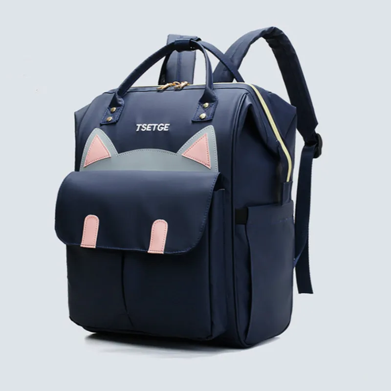2019 Spring New Mummy Maternity Bag Multi-function Waterproof Diaper Bag Backpack Cute Cat Nappy Baby Bag for Baby Care Backpack
2019 Spring New Mummy Maternity Bag Multi-function Waterproof Diaper Bag Backpack Cute Cat Nappy Baby Bag for Baby Care Backpack