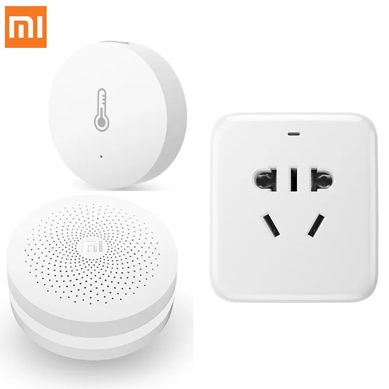 3 in1 Original Xiaomi Temperature Humidity Sensor /Smart Socket Plug WiFi Remote /Home Multifunctional Gateway Android IOS APP
3 in1 Original Xiaomi Temperature Humidity Sensor /Smart Socket Plug WiFi Remote /Home Multifunctional Gateway Android IOS APP