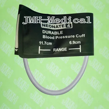 Non-Bladder Reusable Neonate 4 single tube NIBP cuff of nylon tpu,suitable 6.9-11.7cm arm cricumference.
Non-Bladder Reusable Neonate 4 single tube NIBP cuff of nylon tpu,suitable 6.9-11.7cm arm cricumference.