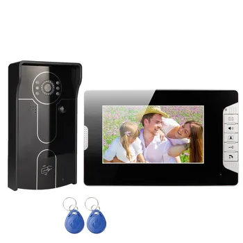 7INCH Video DOORPhone Intercom System TFT-LCD Color Screen Monitor Night Vision Camera ID Card Unlock Access Control DoorBell
7INCH Video DOORPhone Intercom System TFT-LCD Color Screen Monitor Night Vision Camera ID Card Unlock Access Control DoorBell