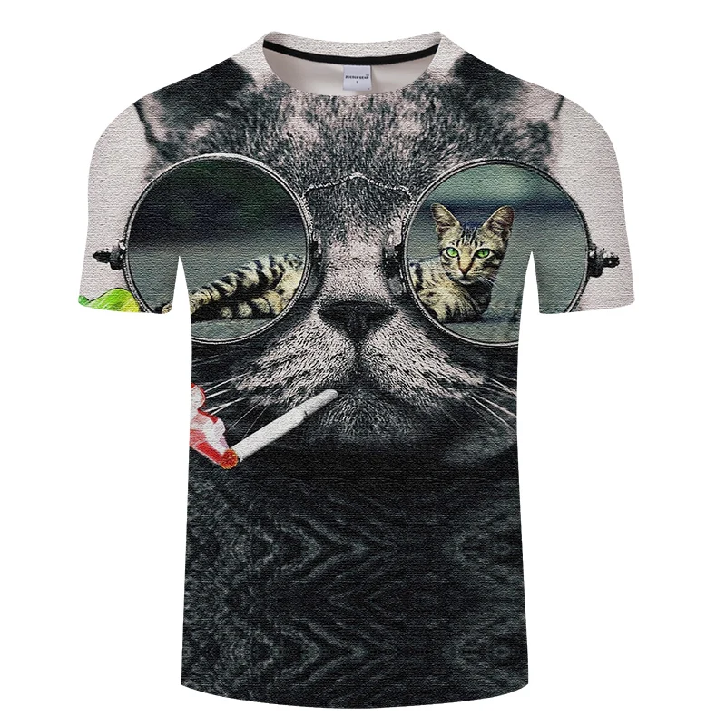 Crazy Cat Man 3D Print t shirt Summer Casual Cotton Short Sleeve O-neck Camisetas Funny Grumpy Kitten Fat Clothing Oversized
Crazy Cat Man 3D Print t shirt Summer Casual Cotton Short Sleeve O-neck Camisetas Funny Grumpy Kitten Fat Clothing Oversized