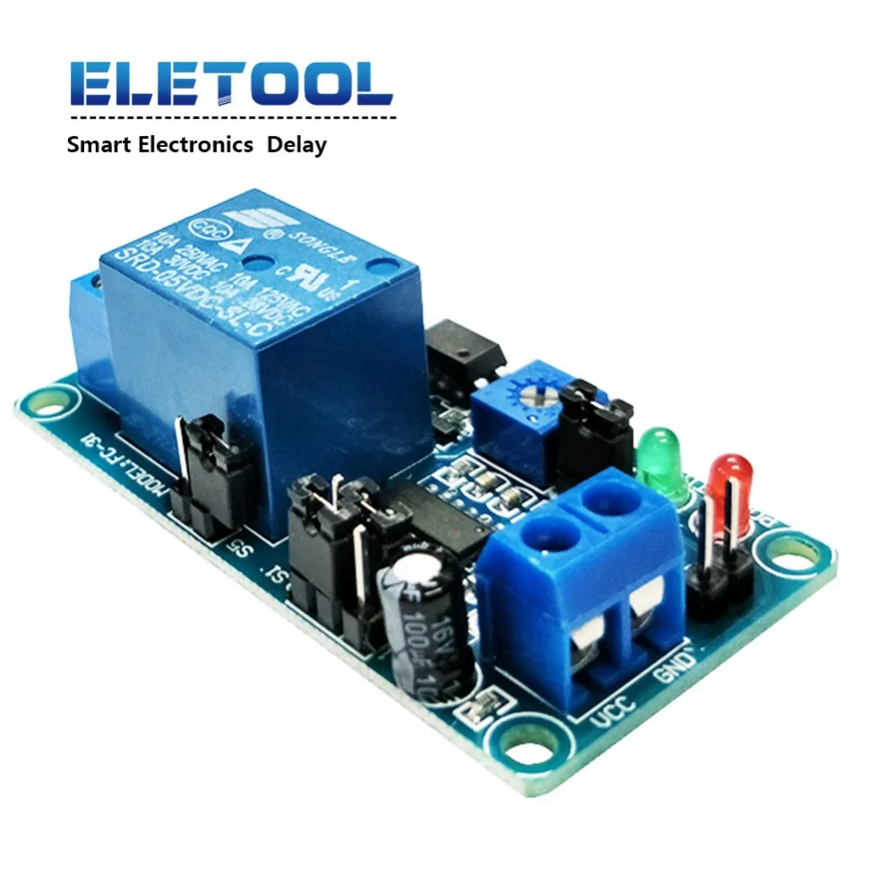 1pcs Smart Electronics Delay Relay Delay Turn On / Delay Turn off Switch Module with Timer DC 12V PN34
1pcs Smart Electronics Delay Relay Delay Turn On / Delay Turn off Switch Module with Timer DC 12V PN34