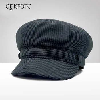 QDKPOTC 2018 Fashion Women Military Hats Autumn Winter New Corduroy Newsboy Caps Female Gorras
QDKPOTC 2018 Fashion Women Military Hats Autumn Winter New Corduroy Newsboy Caps Female Gorras