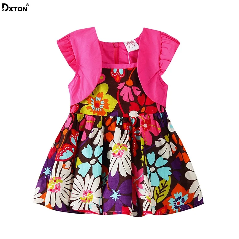 Dxton Princess Dress For Baby Girls Floral Print Patchwork Children Clothing 2019 Summer Sleeveless Bow Dresses For Toddler
Dxton Princess Dress For Baby Girls Floral Print Patchwork Children Clothing 2019 Summer Sleeveless Bow Dresses For Toddler