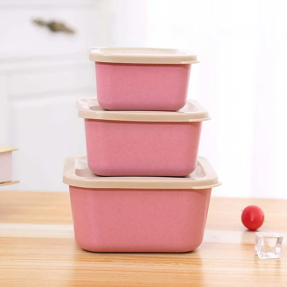 Microwave Lunch Box Picnic Food Fruit Container Storage Box For Kids Adult Wheat straw three-in-one school lunch boxes
Microwave Lunch Box Picnic Food Fruit Container Storage Box For Kids Adult Wheat straw three-in-one school lunch boxes
