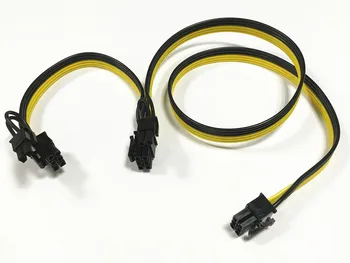 50PCS-500PCS 60+20 CM Graphics Video Card 6 Pin Male to Dual 8 (6+2)-Pin GPU Power Cable for Mining
50PCS-500PCS 60+20 CM Graphics Video Card 6 Pin Male to Dual 8 (6+2)-Pin GPU Power Cable for Mining