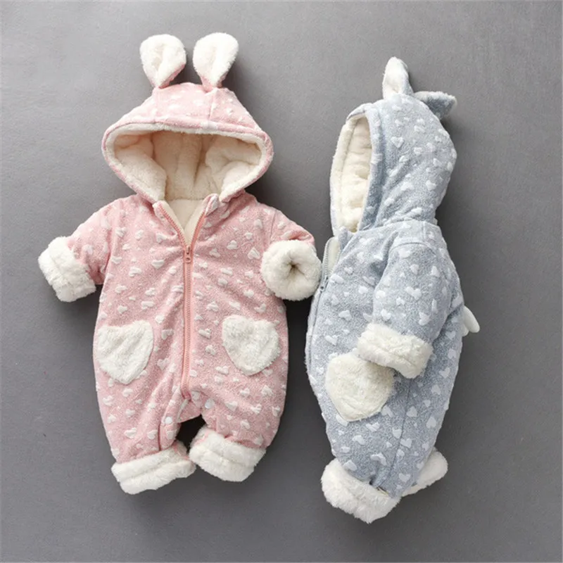 2018 New Autumn Winter Baby Warm Thick Rompers Kids Newborn Hooded Overalls Infant Cotton Jumpsuit Baby Boys Girls Clothing G328 
2018 New Autumn Winter Baby Warm Thick Rompers Kids Newborn Hooded Overalls Infant Cotton Jumpsuit Baby Boys Girls Clothing G328