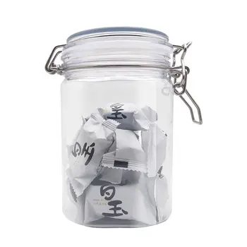 800ML Plastic Square Clip Top Storage Jar With Airtight Seal Lid Food Container Tableware Preserving Kitchen Flour Pasta Spice
800ML Plastic Square Clip Top Storage Jar With Airtight Seal Lid Food Container Tableware Preserving Kitchen Flour Pasta Spice