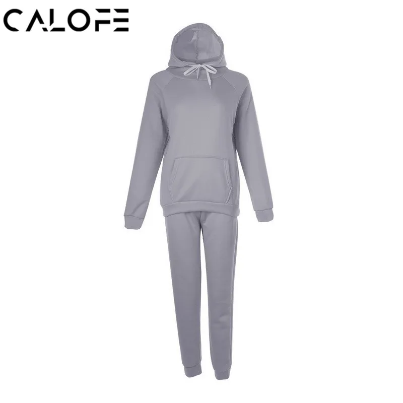 CALOFE Autumn Winter Fitness Sports Set Thick Fitness Set Jumpsuit Training 2 Piece Hooded Sports Suit Girl Gym Running Suit
CALOFE Autumn Winter Fitness Sports Set Thick Fitness Set Jumpsuit Training 2 Piece Hooded Sports Suit Girl Gym Running Suit